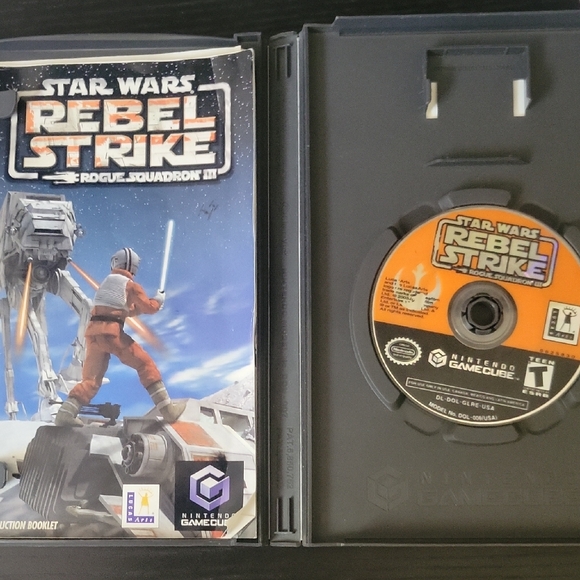 Nintendo GameCube Star Wars: Rebel Strike - Rogue Squadron III - Picture 2 of 3
